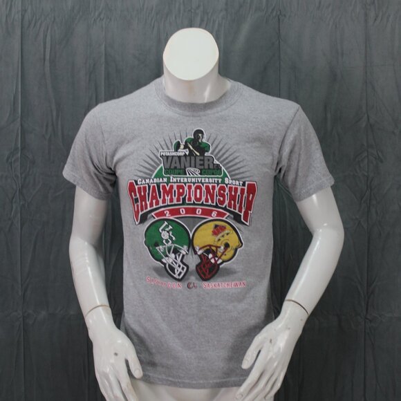 Vanier Cup Shirt (Retro) - 2006 Vanier Cup Saskatoon - Men's Small - Picture 1 of 7